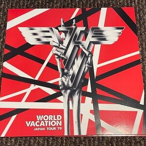 World Vacation Japan Tour '79 2 LP Red/White vinyl Live New EU Import